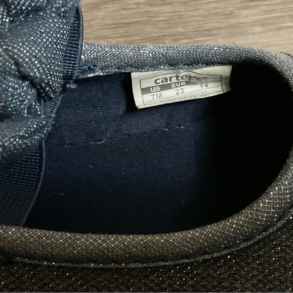 Carter's Navy Blue Shoes